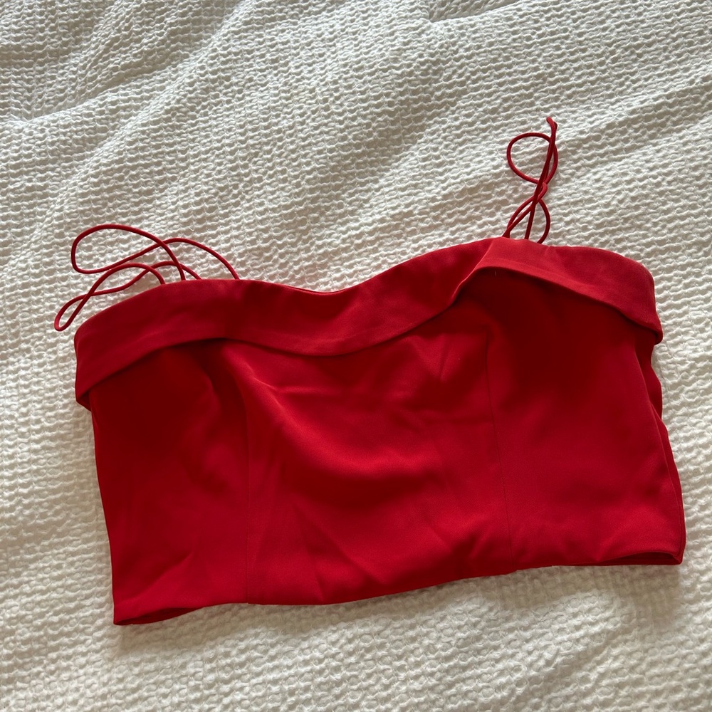 Superdown Red Top in Size Small